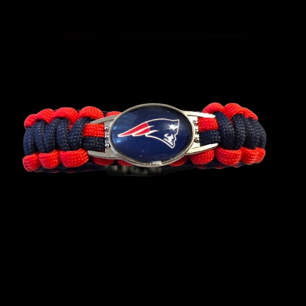 New England Patriots Red and Blue Paracord Bracelet